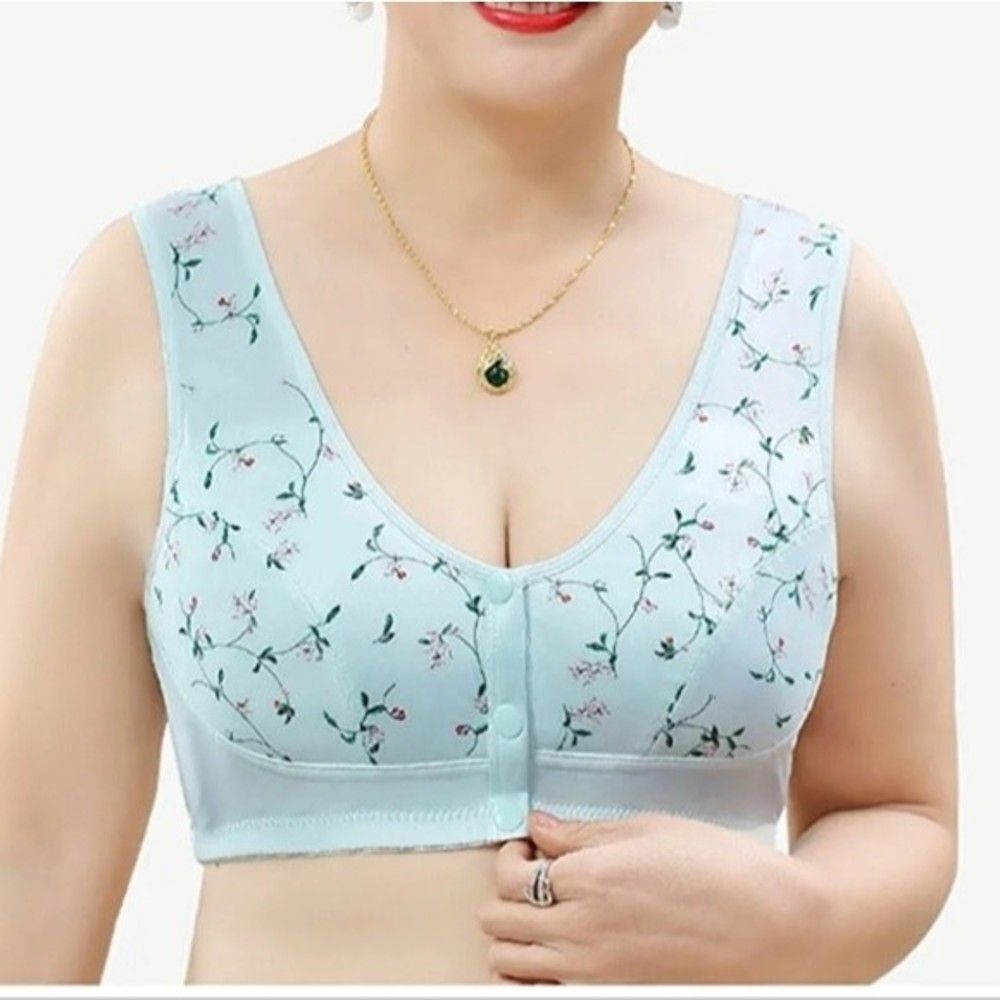 NWT Mint Floral Bralette